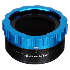 Fotodiox B4 (2/3") to Sony NEX/Alpha E-Mount Adapter