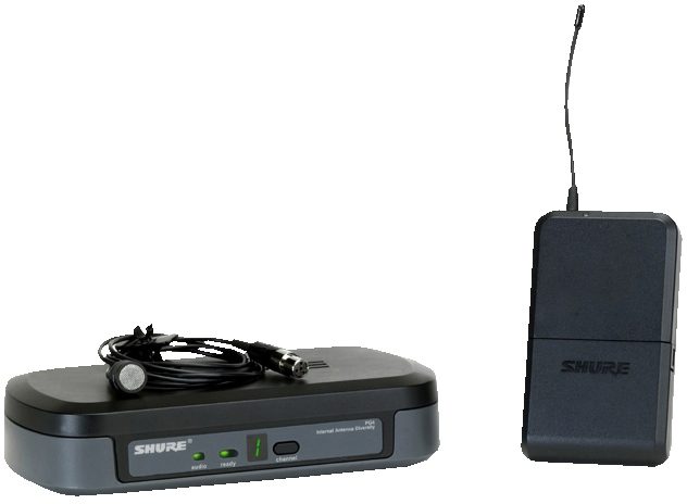 Shure PG14/PG185 Wireless Lavalier System