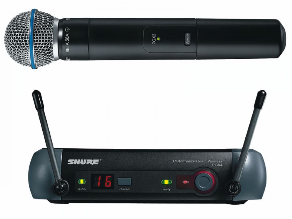 Shure PGX24/BETA58 Wireless Microphone System